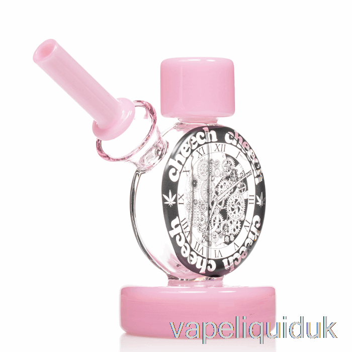 Cheech Clock Bubbler Pink Vape Liquid